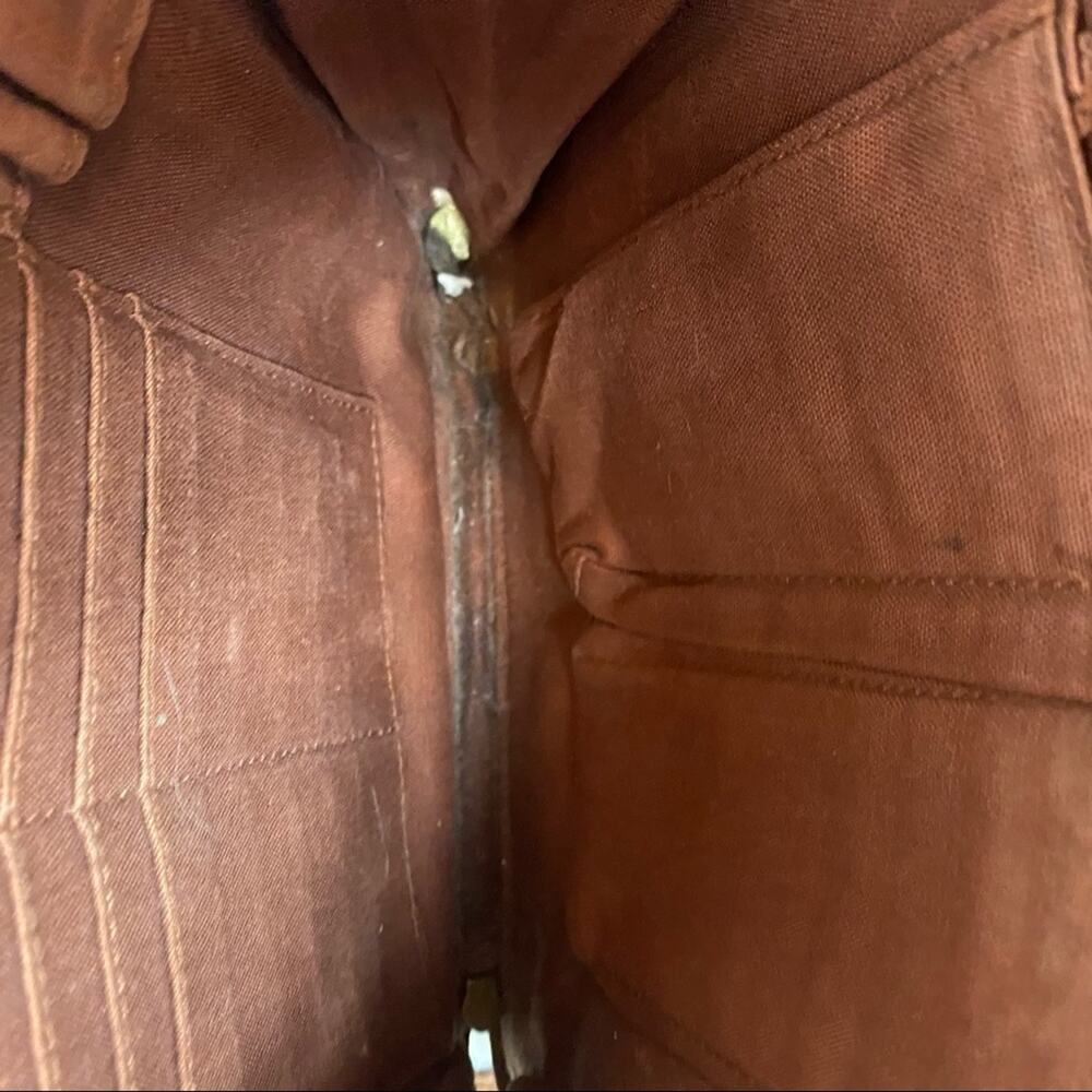 FOSSIL brown leather crossbody purse - Picture 9 of 16